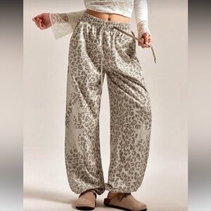 Leopard Print Women's Pants